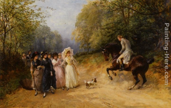 Heywood Hardy The Unwanted Chaperone